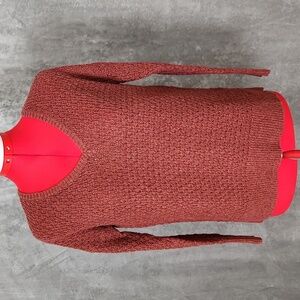 American Eagle Outfitters rust colored v neck sweater size XS
